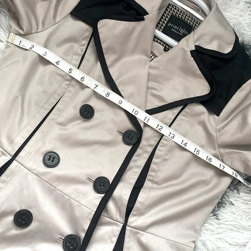 Principles by Ben de Lisi Fit and Flare Trench Coat (c) - Picture 11 of 12